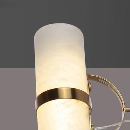 Mini Cylindrical Alabaster Pendant Light, view 10