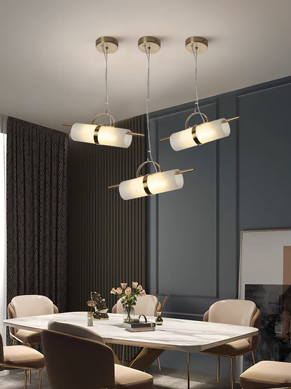Mini Cylindrical Alabaster Pendant Light, view 8