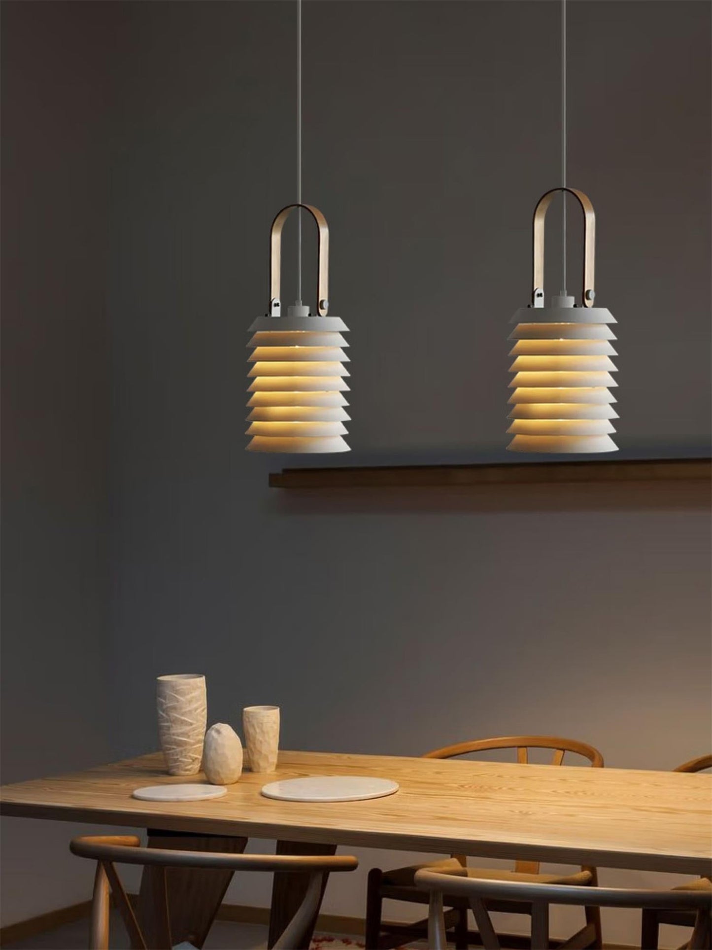 Minimalist Lantern Pendant Lamp, view 11