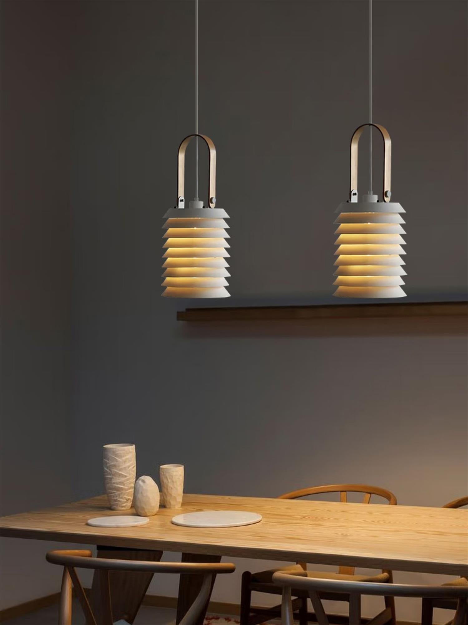 Minimalist Lantern Pendant Lamp, view 11