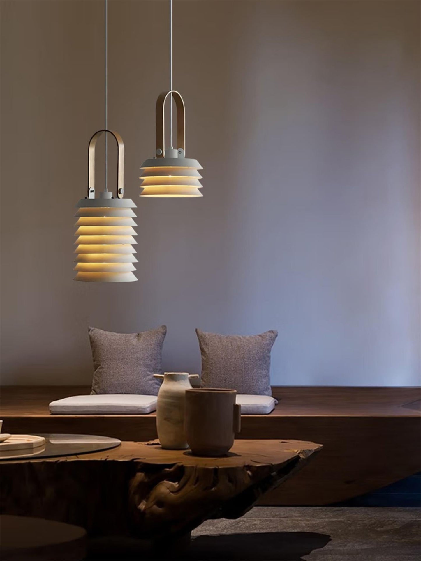 Minimalist Lantern Pendant Lamp, view 12