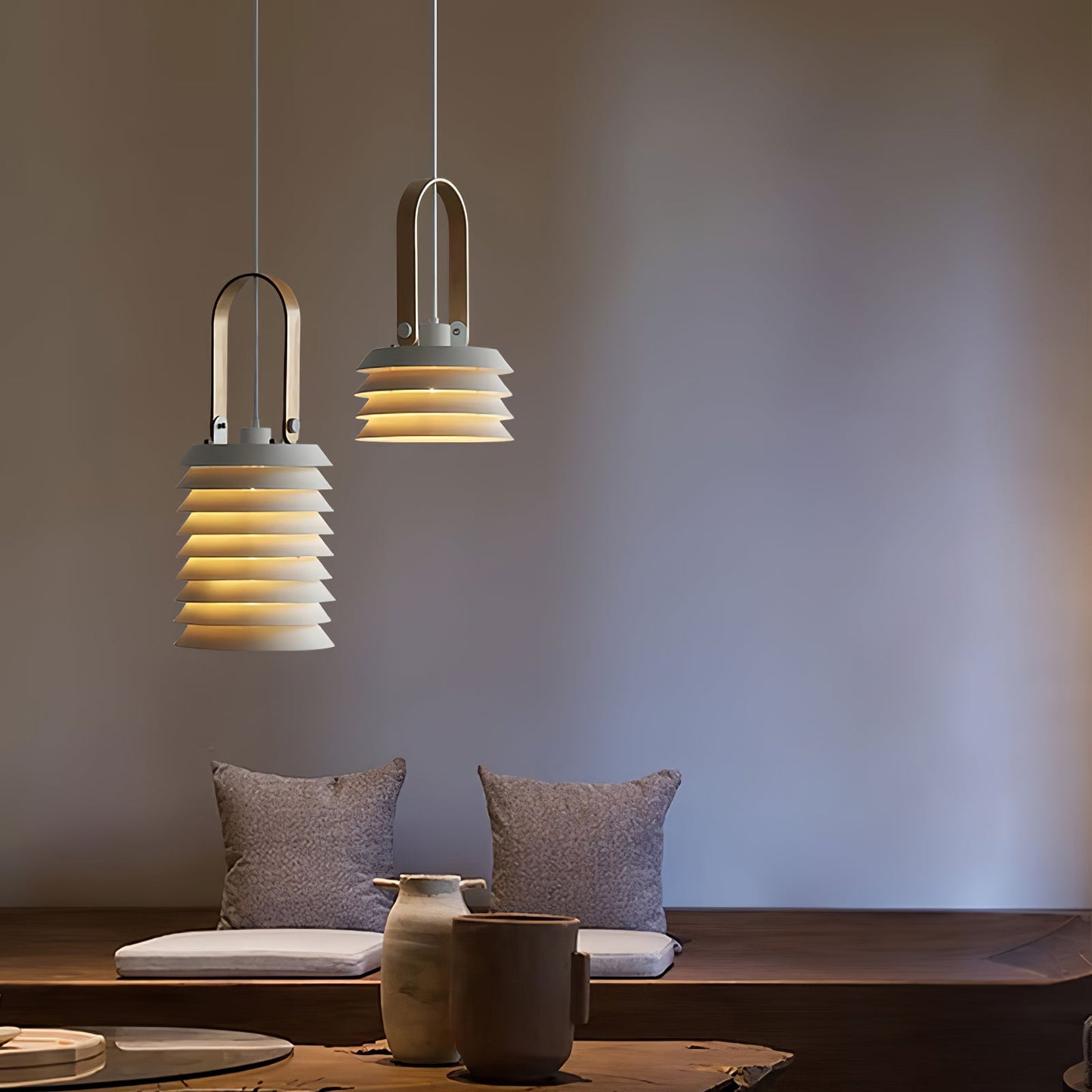 Minimalist Lantern Pendant Lamp, view 6