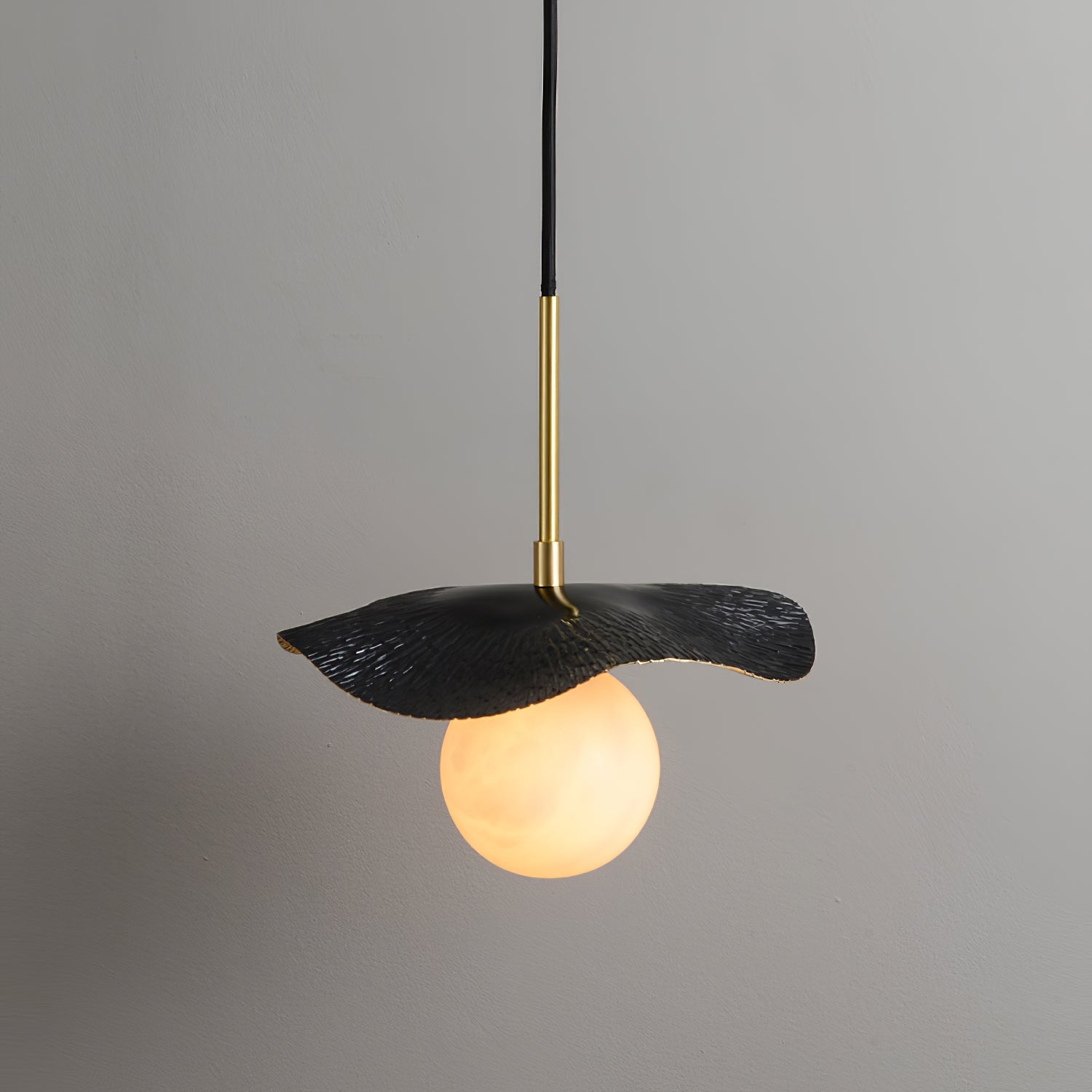 Montera Alabaster Pendant Light, view 17