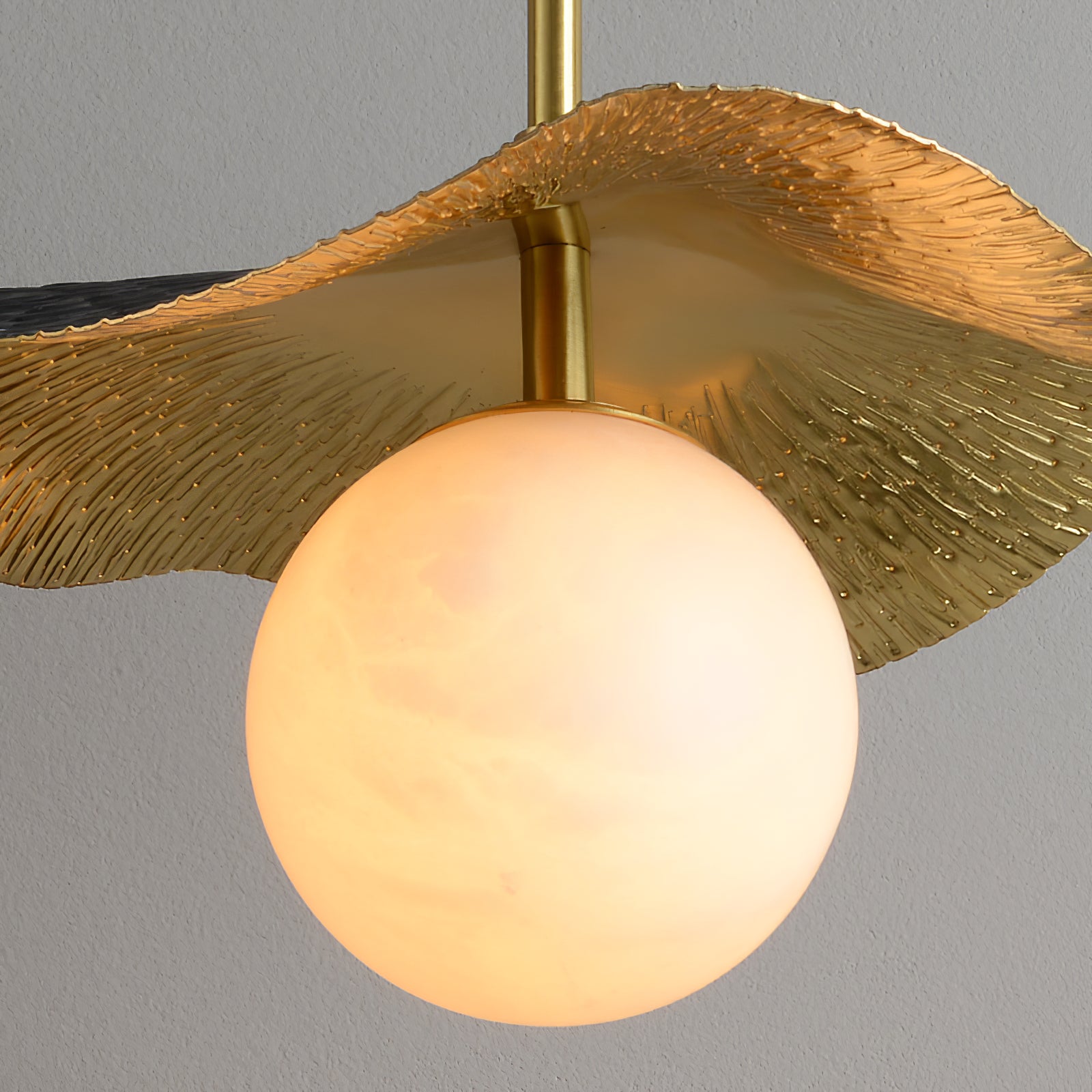 Montera Alabaster Pendant Light, view 22
