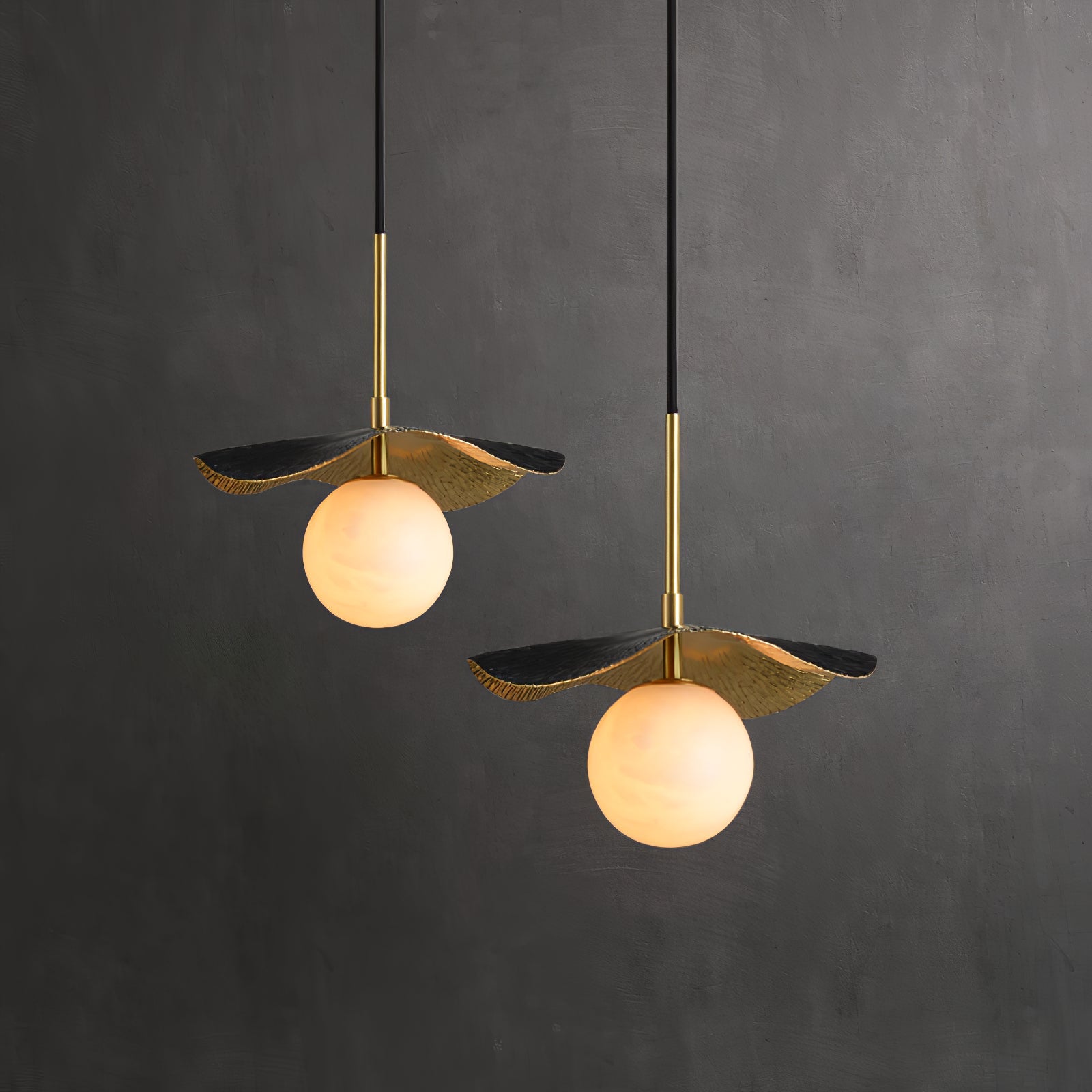 Montera Alabaster Pendant Light, view 10