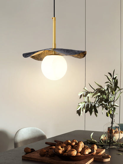 Montera Alabaster Pendant Light, view 9