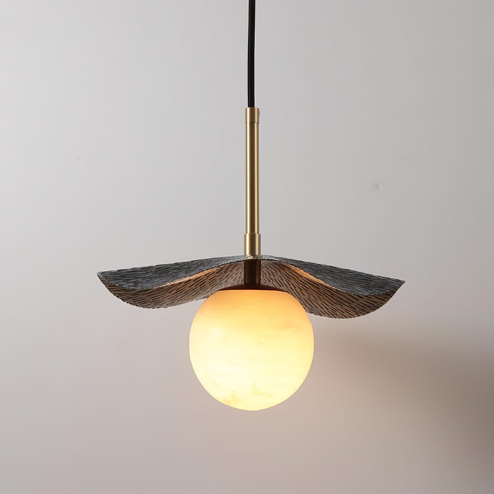 Montera Alabaster Pendant Light, view 16