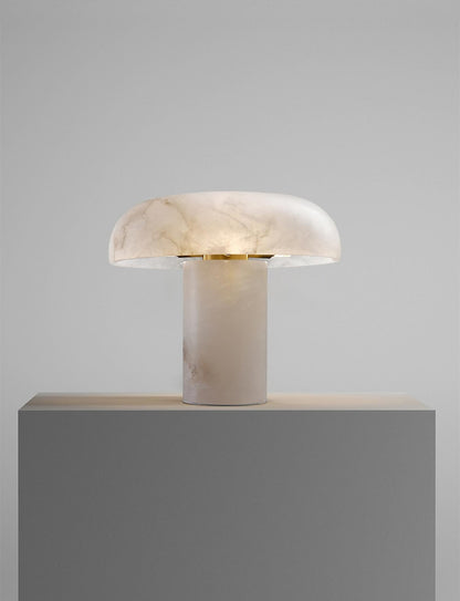 Mushroom Type Alabaster Table Lamp, view 20