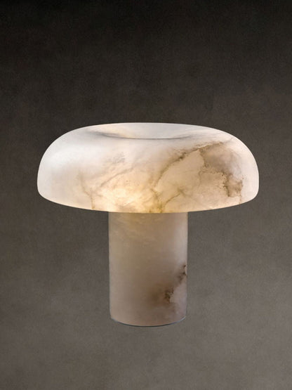 Mushroom Type Alabaster Table Lamp, view 23