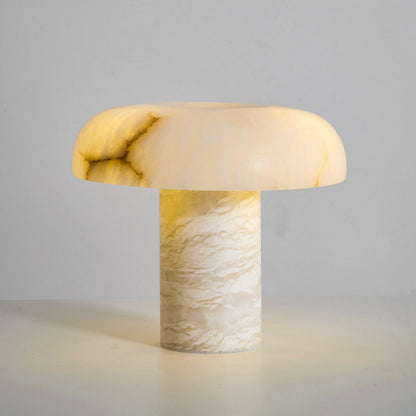 Mushroom Type Alabaster Table Lamp, view 29