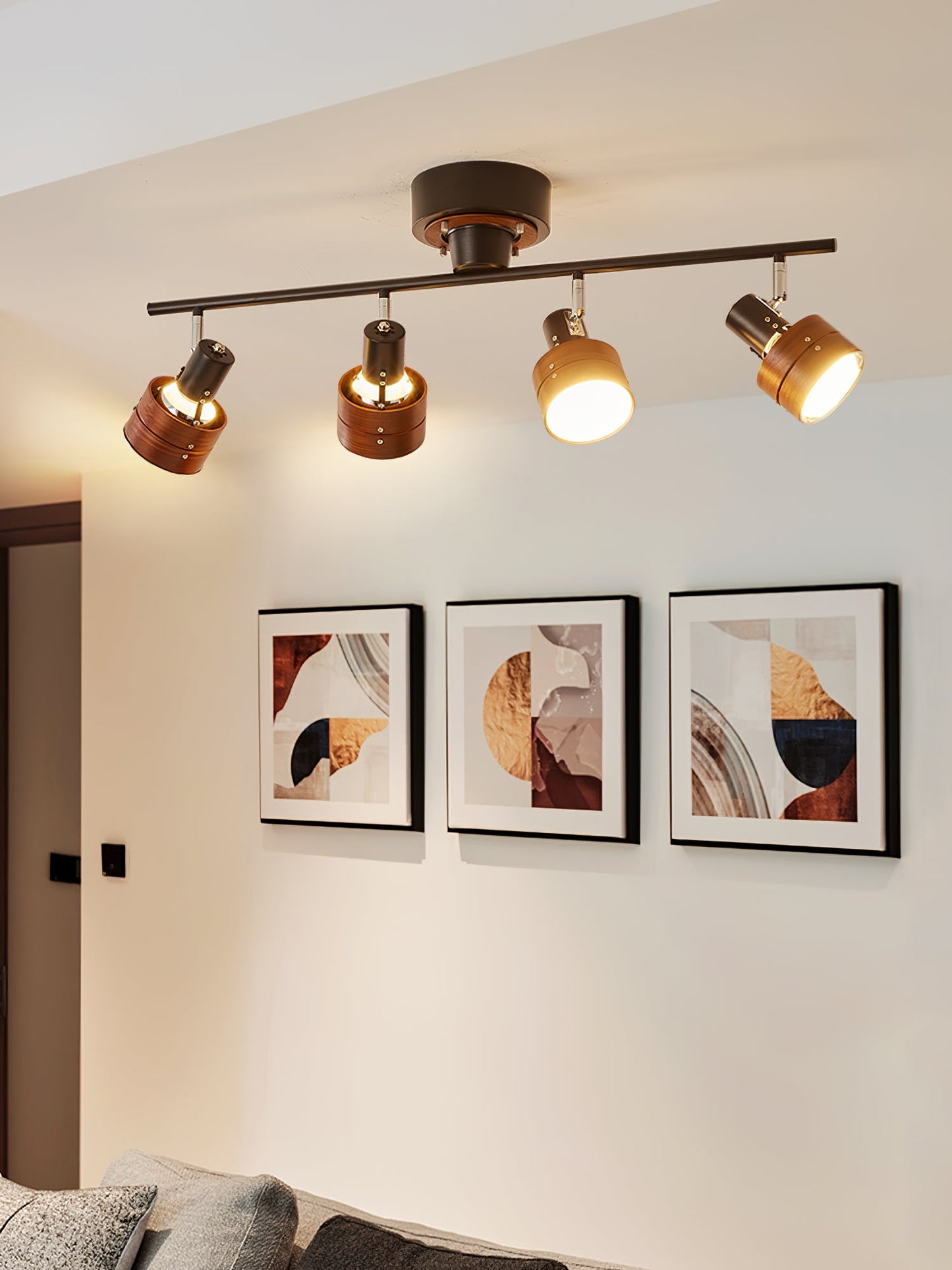Nordic Cylindrical 4-Light Spotlight – Dimmable, view 11