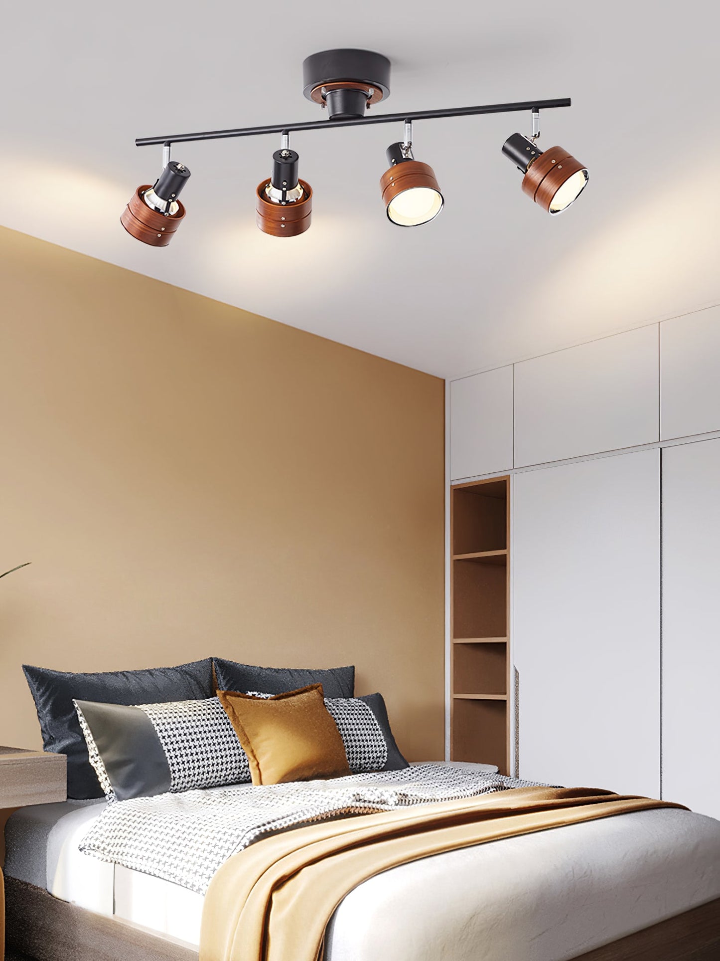 Nordic Cylindrical 4-Light Spotlight – Dimmable, view 14