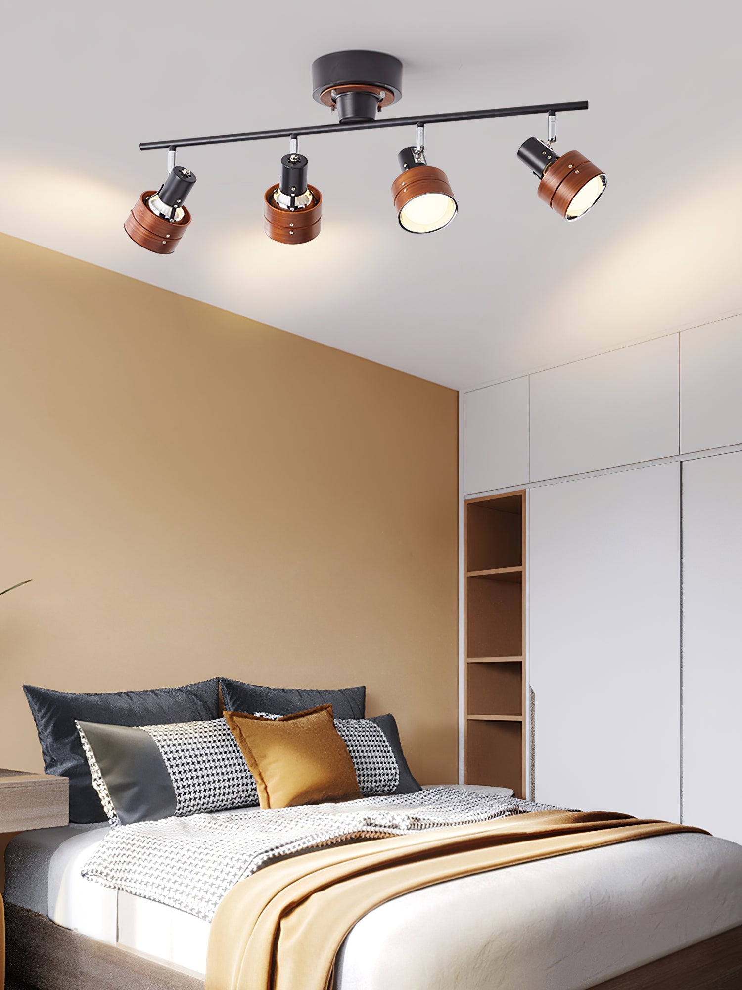 Nordic Cylindrical 4-Light Spotlight – Dimmable, view 14
