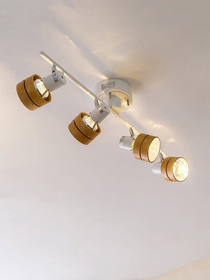 Nordic Cylindrical 4-Light Spotlight – Dimmable, view 22