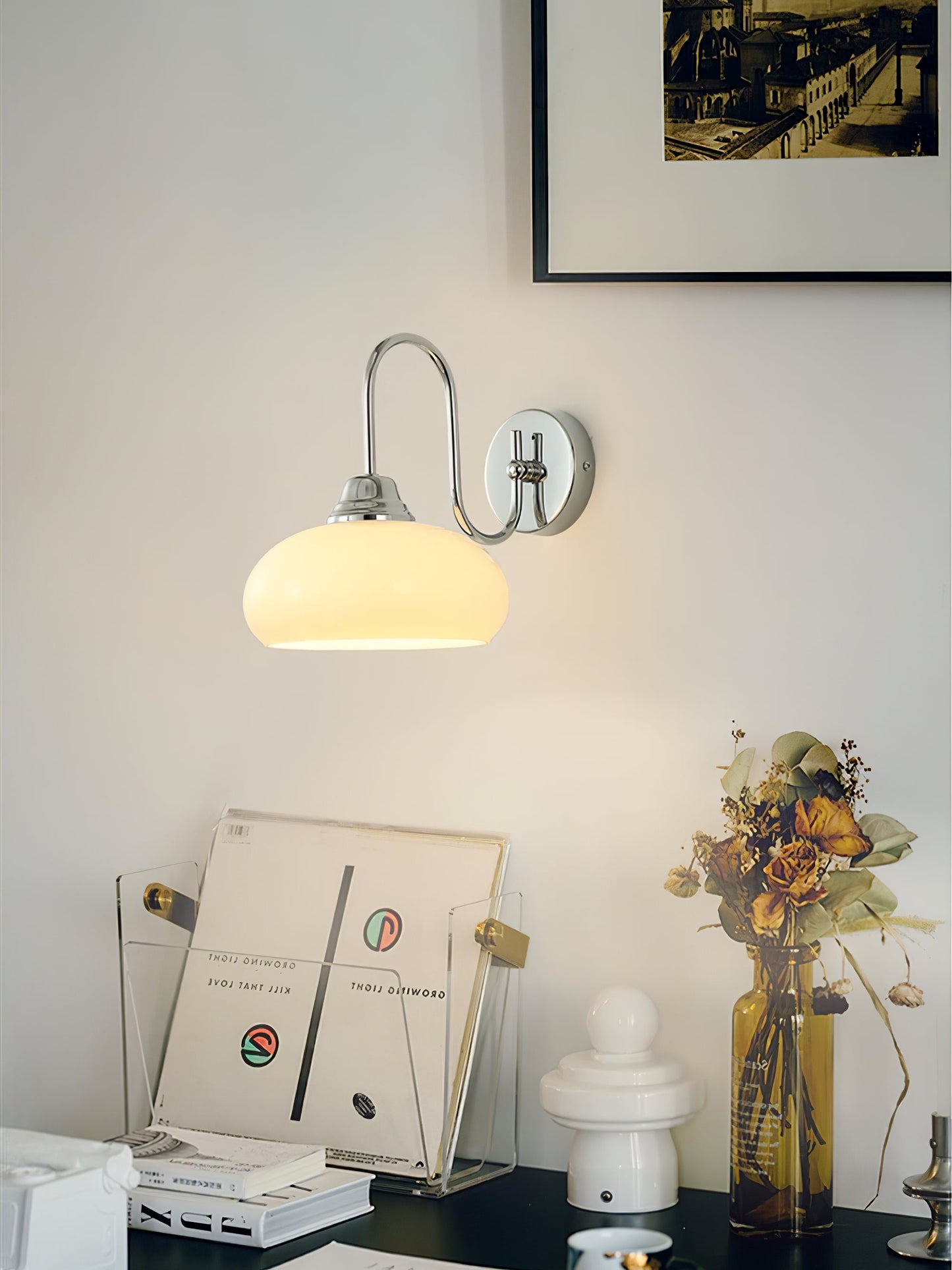 Nova Glass Wall Light – Dimmable, view 19