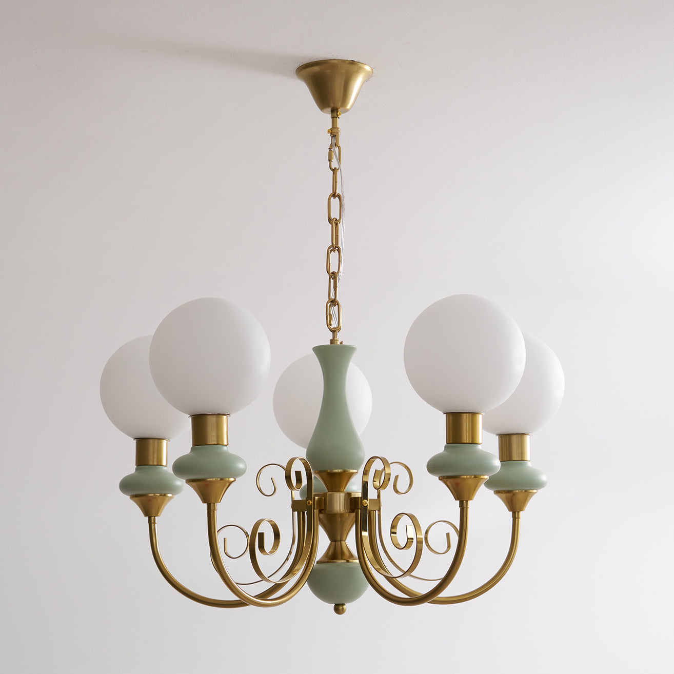 Onyx Glass Chandelier – Dimmable, view 52