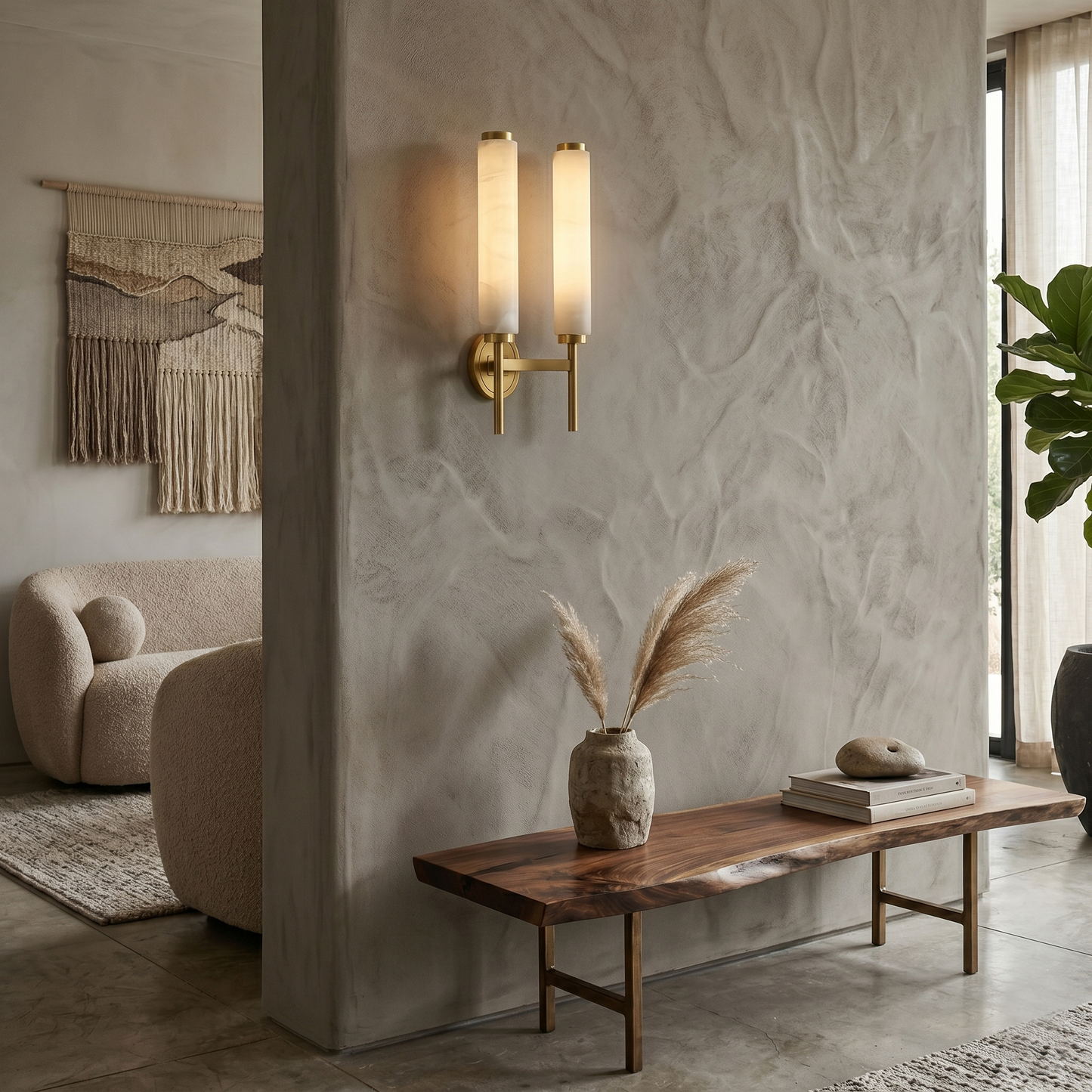 Brindisi Alabaster Wall Lamp – Dimmable, view 11