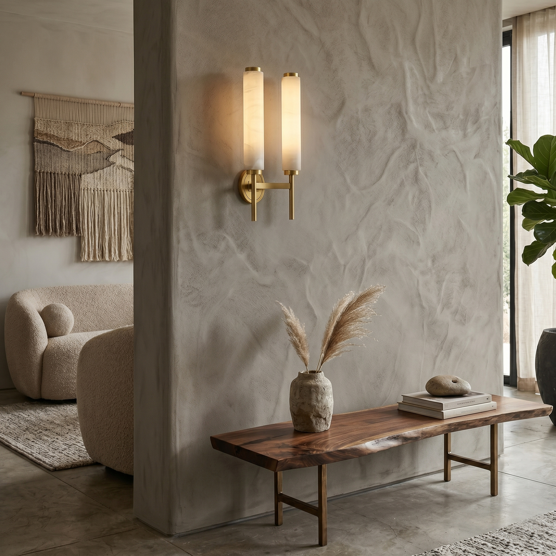 Brindisi Alabaster Wall Lamp – Dimmable, view 11