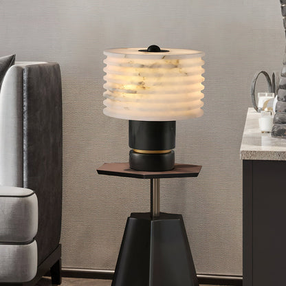 Outela Alabaster Table Lamp, detail