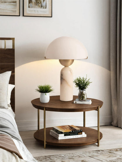 Peono Alabaster Table Lamp – Dimmable, view 35