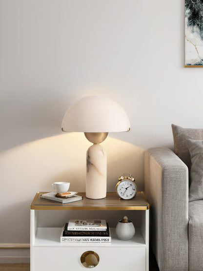 Peono Alabaster Table Lamp – Dimmable, view 39