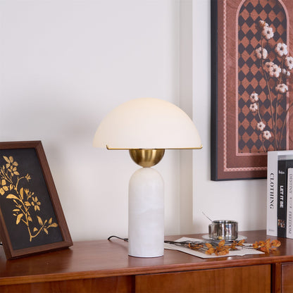 Peono Alabaster Table Lamp – Dimmable, view 25