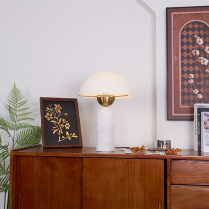 Peono Alabaster Table Lamp – Dimmable, view 24