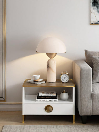 Peono Alabaster Table Lamp – Dimmable, view 31