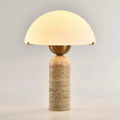Peono Alabaster Table Lamp – Dimmable, alternate view