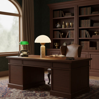 Peono Alabaster Table Lamp – Dimmable, view 16