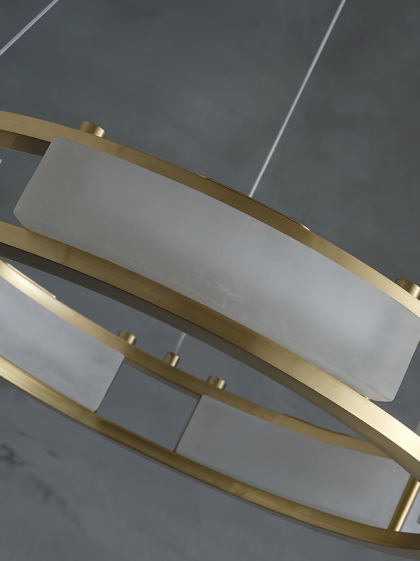 Qatar Alabaster Chandelier, view 13