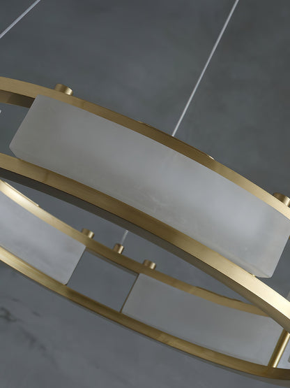 Qatar Alabaster Chandelier, view 13