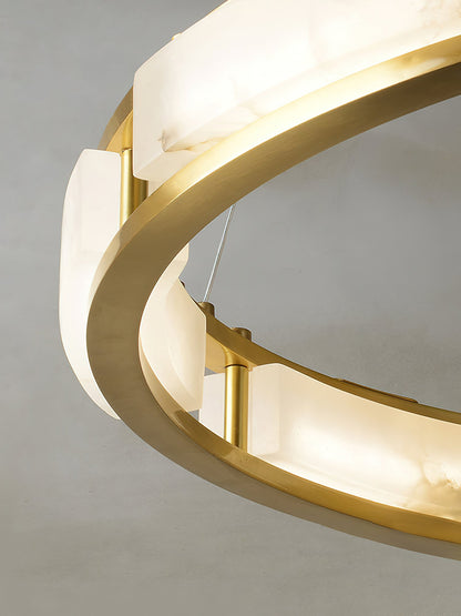 Qatar Alabaster Chandelier, view 14