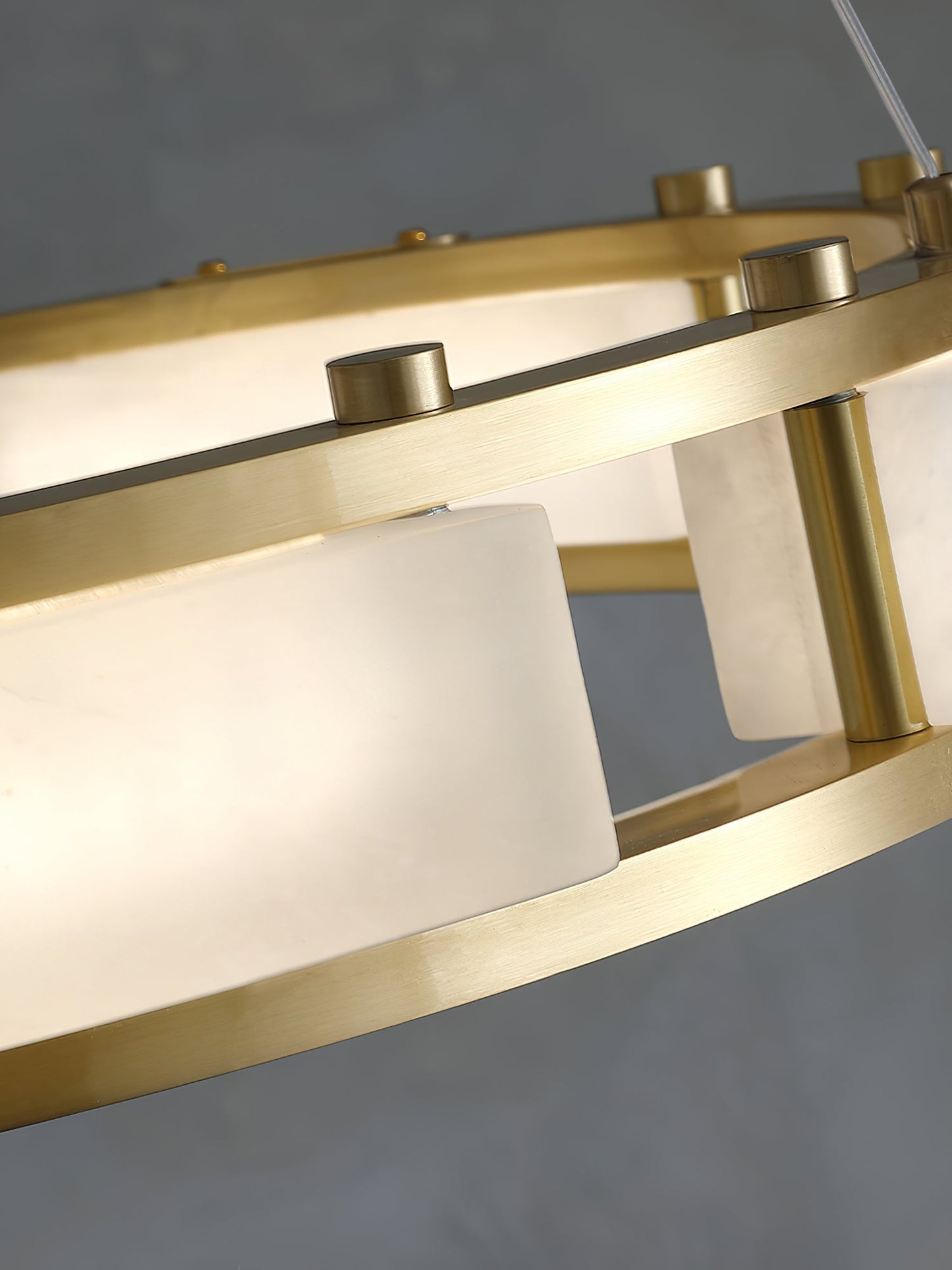 Qatar Alabaster Chandelier, view 15