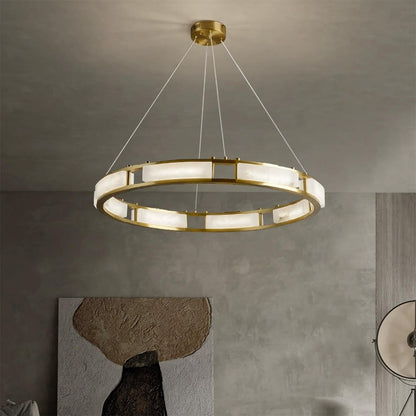 Qatar Alabaster Chandelier, view 4