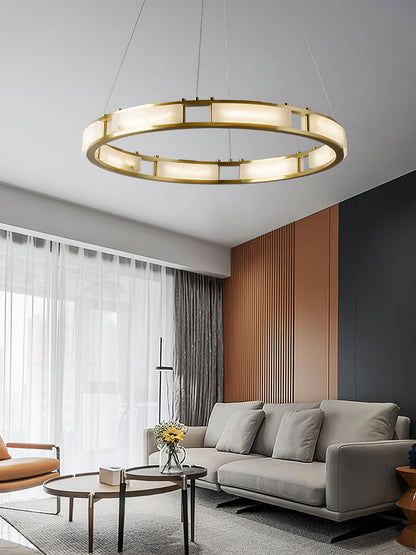 Qatar Alabaster Chandelier, view 7