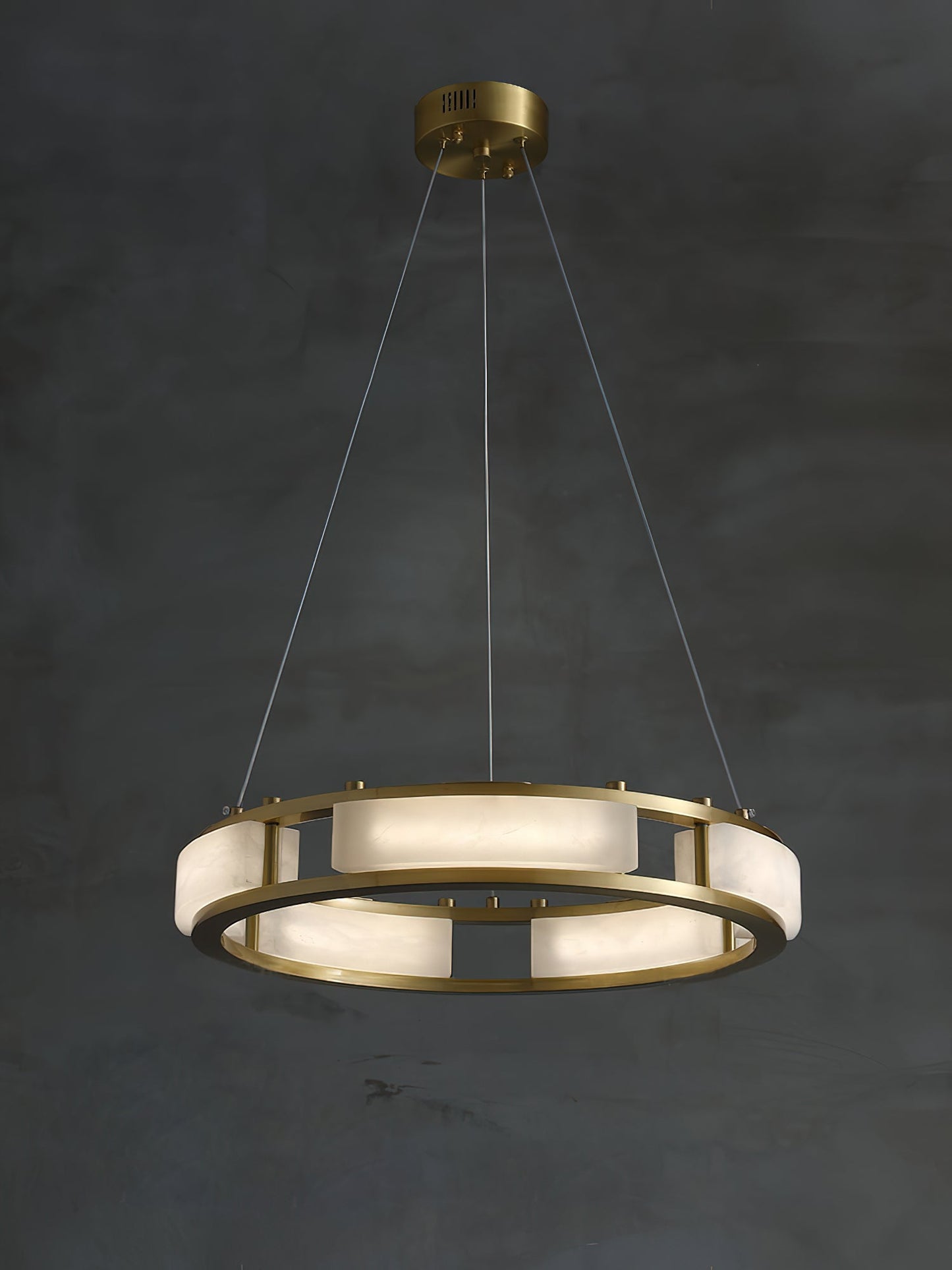 Qatar Alabaster Chandelier, view 8