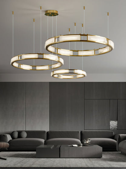 Qatar Alabaster Chandelier, view 9