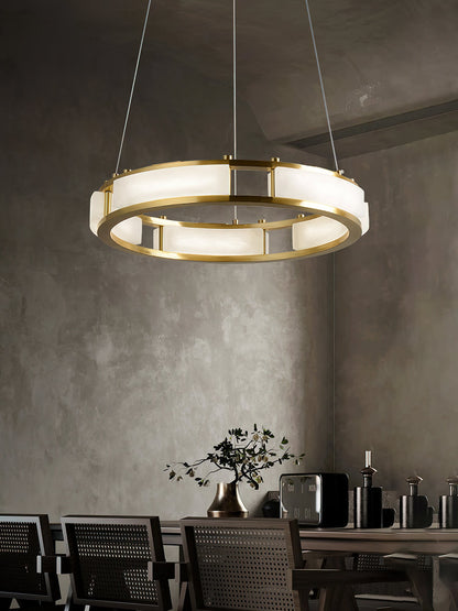 Qatar Alabaster Chandelier, view 10