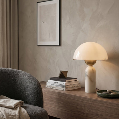 Peono Alabaster Table Lamp – Dimmable, view 7