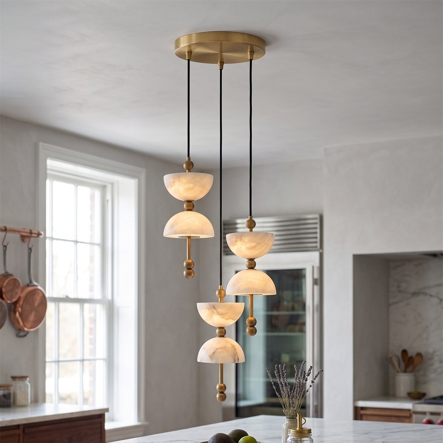 Lyra Alabaster Chandelier