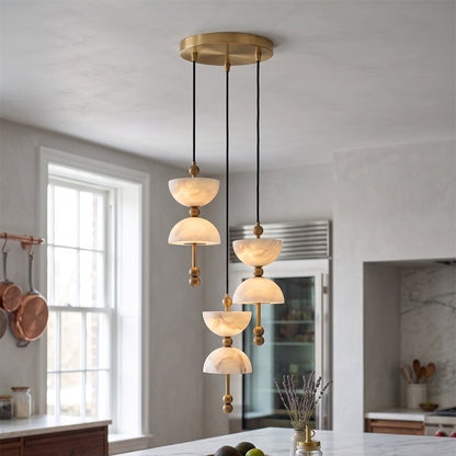 Lyra Alabaster Chandelier