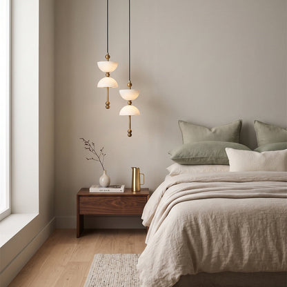 Lyra Alabaster Chandelier