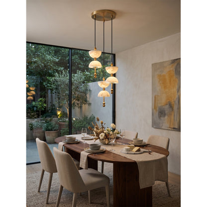 Lyra Alabaster Chandelier