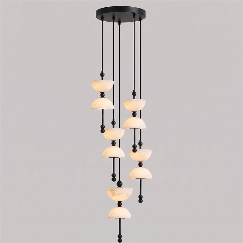 Lyra Alabaster Chandelier