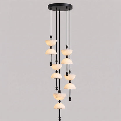 Lyra Alabaster Chandelier