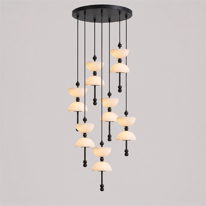 Lyra Alabaster Chandelier