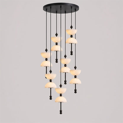 Lyra Alabaster Chandelier