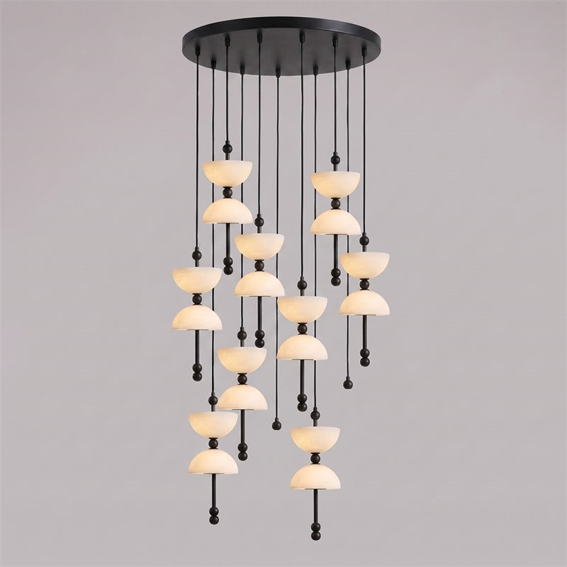 Lyra Alabaster Chandelier