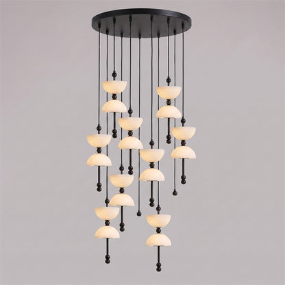 Lyra Alabaster Chandelier